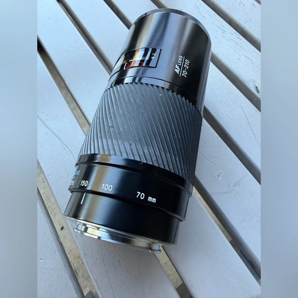Minolta Maxxum AF 2.756-8.268 in F/4 Teleobjetivo zoom lente para Sony Alpha